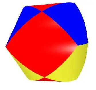 Intersection of three cylinders