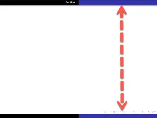 A 1-page beamer presentation