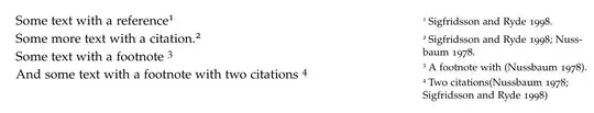 1 Sigfridsson and Ryde 1998.
2 Sigfridsson and Ryde 1998; Nussbaum 1978.
3 A footnote with (Nussbaum 1978).
4 Two citations(Nussbaum 1978; Sigfridsson and Ryde 1998)