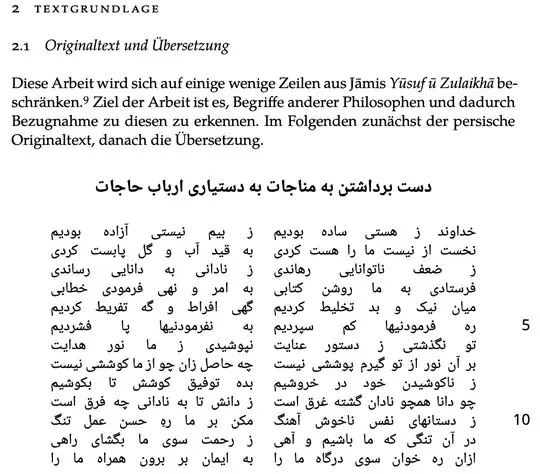 The chapter heading and the poem.