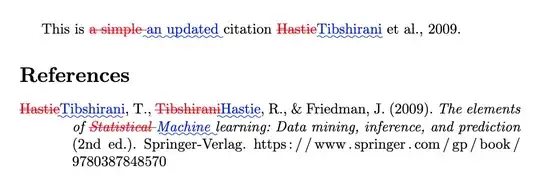 latexdiff desired output