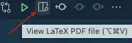 The View LaTeX PDF file command button