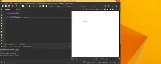 This is what happen when I run the program from the main file