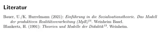 Blankertz, H. (1991): Theorien und Modelle der Didaktik13. Weinheim.