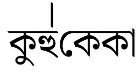 কু\aoverb{।}{হু}কেকা