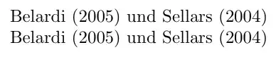 Belardi (2005) und Sellars (2004)
Belardi (2005) und Sellars (2004)