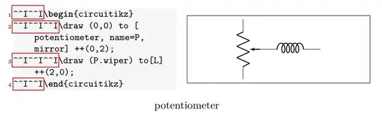 I want to ignore or not to display the content of red boxes