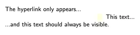an active invisible hyperlink