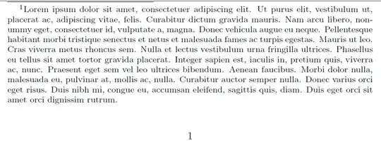 The intended behavior