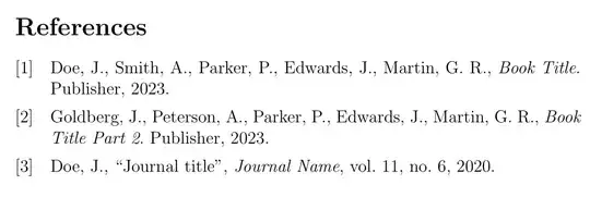 Doe, J., “Journal title”, Journal Name, vol. 11, no. 6, 2020.