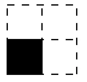 grid with filled in square