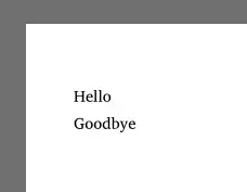 epub with just hello and goodbye