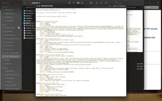 File afer Bibdesk editing