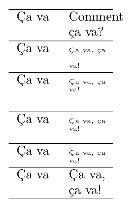 output of example code