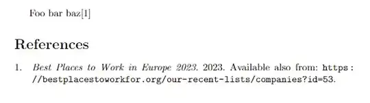 Using "english" in babel package, undesirable "urlalso" does not text appear