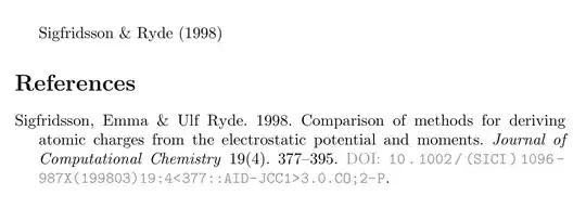 Sigfridsson, Emma & Ulf Ryde. 1998. Comparison of methods for deriving atomic charges from the electrostatic potential and moments. Journal of Computational Chemistry 19(4). 377–395. DOI: 10.1002/(SICI)1096-987X(199803)19:4<377::AID-JCC1>3.0.CO;2-P.