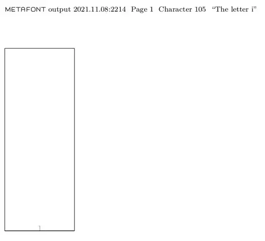 The line is too short and too thin