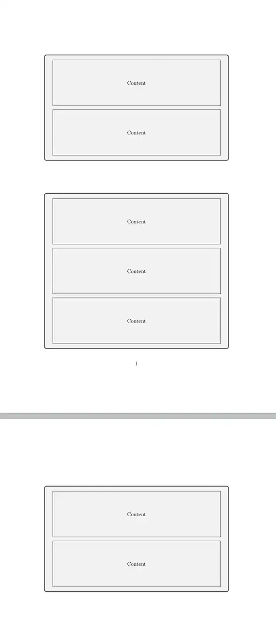 vspace between boxes is stretched, while the vspace inside them is not.