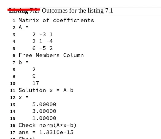 Desired outcome view