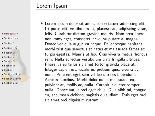 The type of slides I am looking for