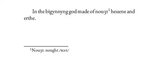 Garamond/Charis font sample