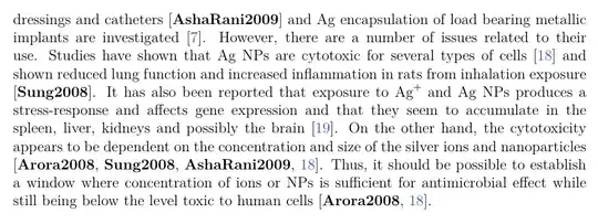 The references show up in this format when they dont work. I have not found any differences between the references that work and those that dont.