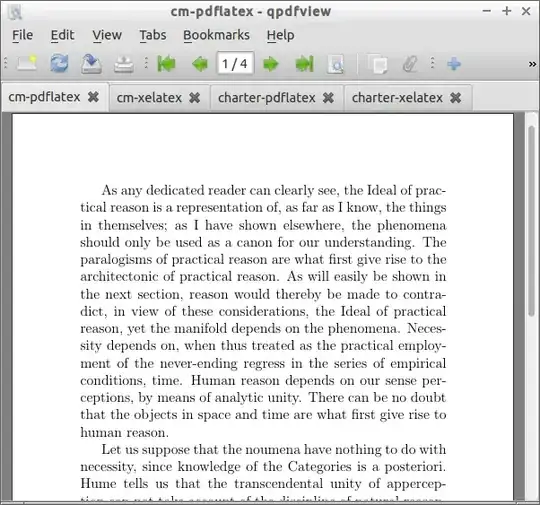 Computer Modern (pdflatex) using qpdfview