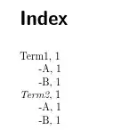 image of index