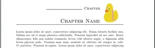 First chapter