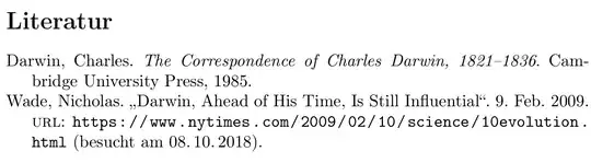 Darwin, Charles. The Correspondence of Charles Darwin, 1821–1836. Cambridge University Press, 1985.//Wade, Nicholas. „Darwin, Ahead of His Time, Is Still Influential“. 9. Feb. 2009. url: https://www.nytimes.com/2009/02/10/science/10evolution.html (besucht am 08.10.2018).