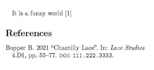 Big bopper bibliographic output