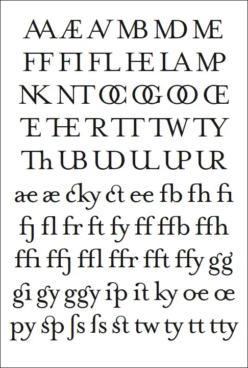 ligatures image