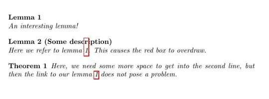 Screenshot of the MWE