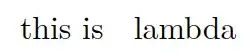 lambda