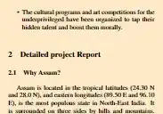 This is the output i am getting at starting of my document