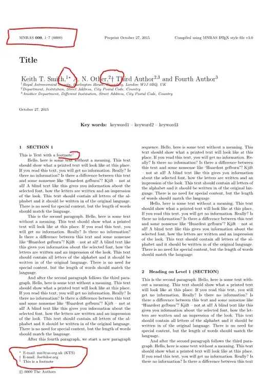 first page of compiled mwe