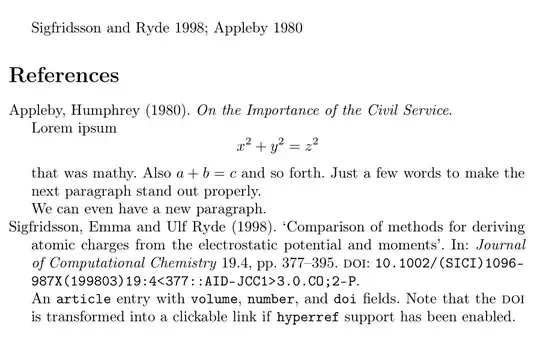 Entry with long annotation and new paragraph
