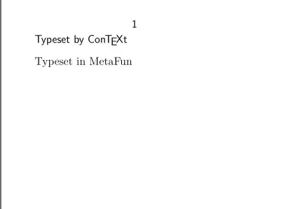 output: sans in ConTeXt, serif in METAPOST
