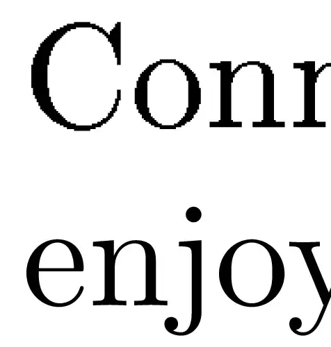 enlarged font problem