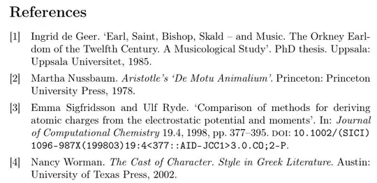 Emma Sigfridsson and Ulf Ryde. ‘Comparison of methods for deriving atomic charges from the electrostatic potential and moments’. In: Journal of Computational Chemistry 19.4, 1998, pp. 377–395. doi: 10.1002/(SICI)1096-987X(199803)19:4<377::AID-JCC1>3.0.CO;2-P.