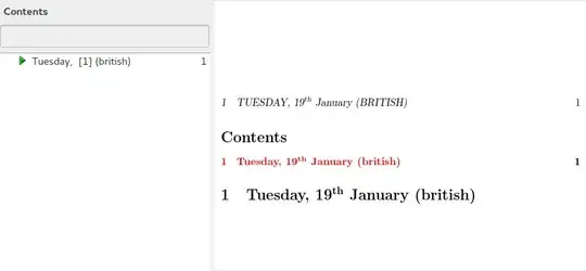 image of page with incorrect bookmark and header