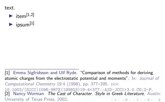Numeric citations with full footnote refs.