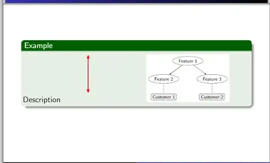 not wanted space marked with red arrow