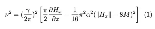 Render of equation
