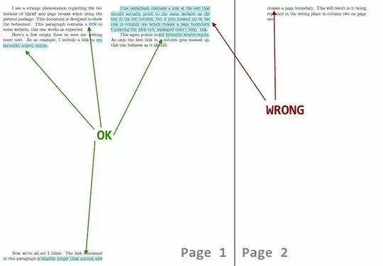 screenshot of the resulting document