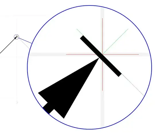 End arrow with triangle and bar