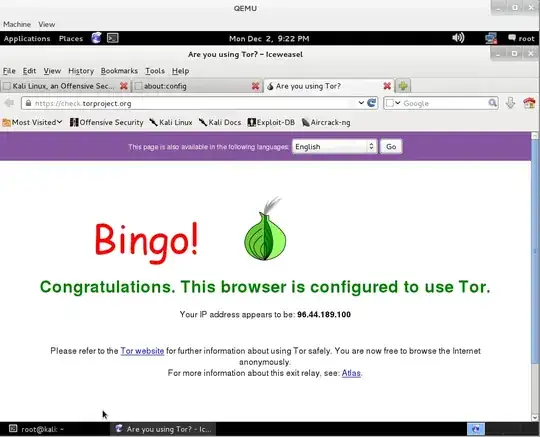 kali in qemu / Success!