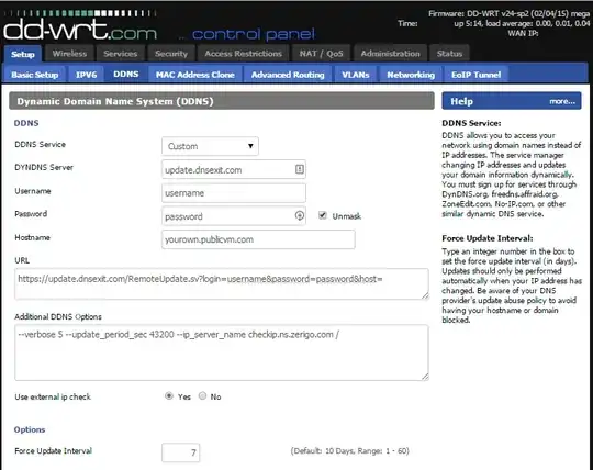DynamicDNS screenshot