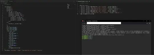 Screenshot of my test with better formated outputs