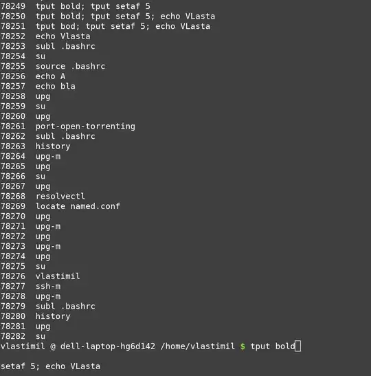 garbled terminal example